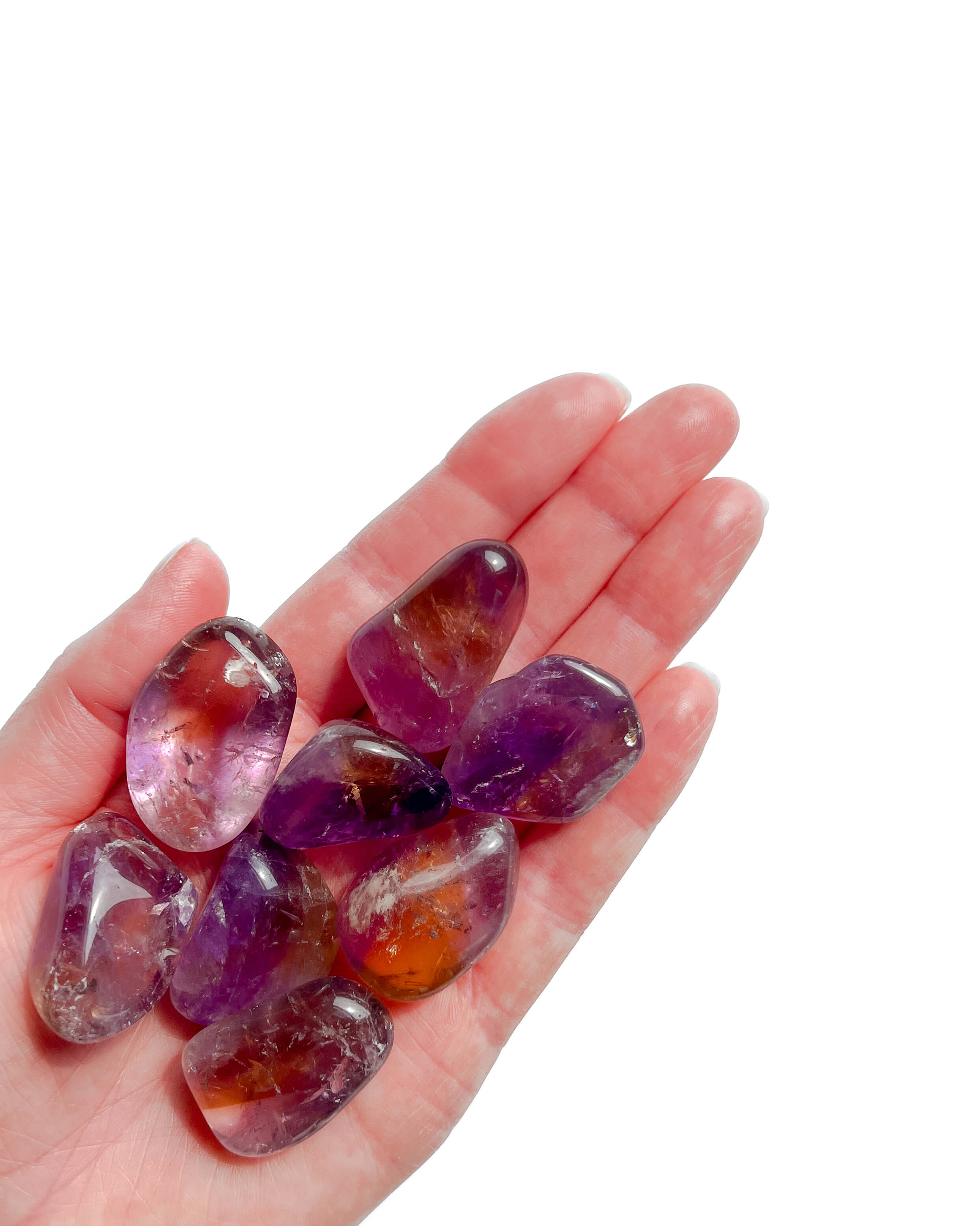 Ametrine Tumble Stone Healing Crystal