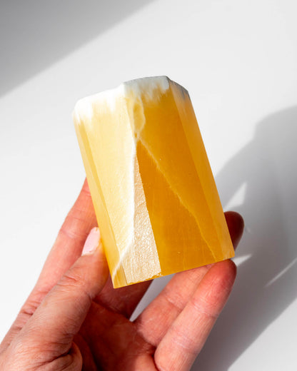Orange Calcite Freeform Healing Crystal