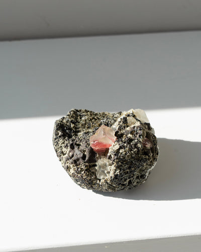 Moldy Rasberry Calcite - 26