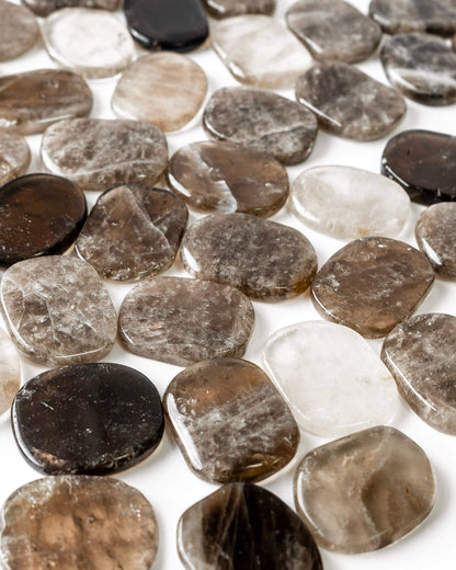 Smoky Quartz Worry Stone Healing Crystal