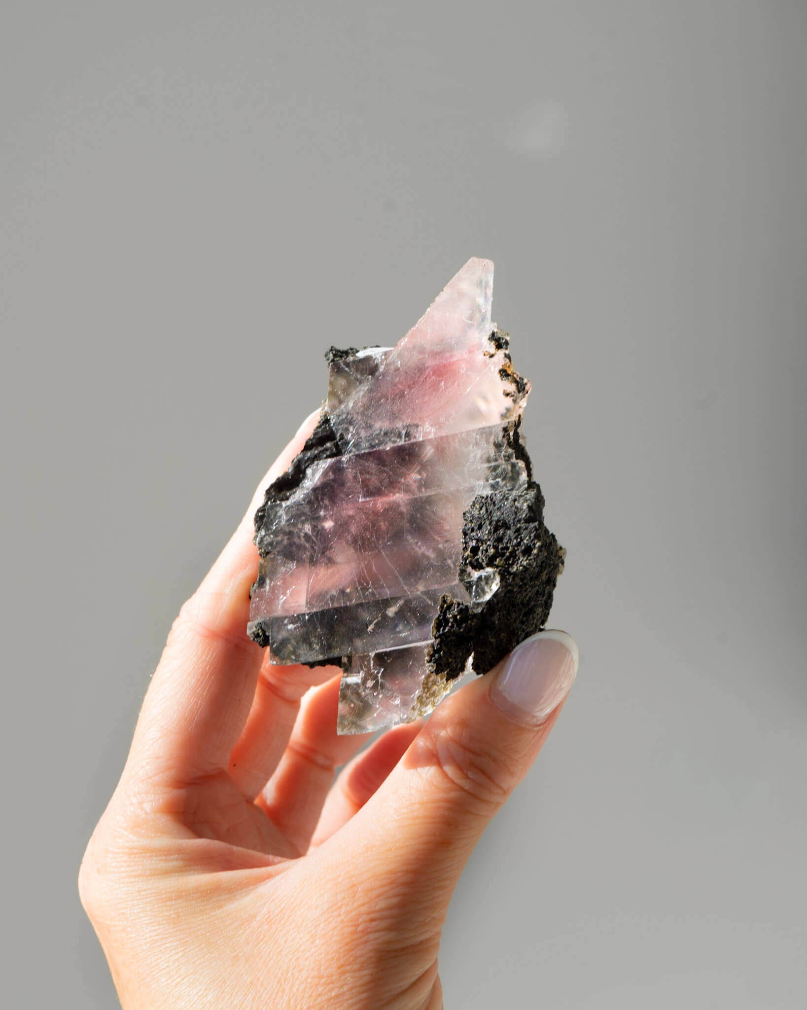 Moldy Rasberry Calcite - 137