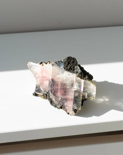 Moldy Rasberry Calcite - 137