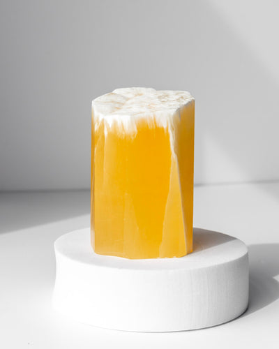 Orange Calcite Freeform Healing Crystal