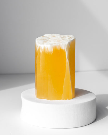 Orange Calcite Freeform Healing Crystal