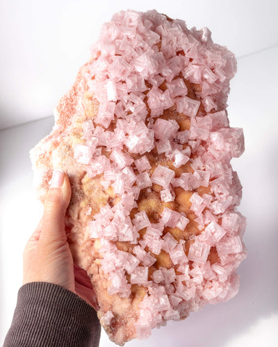 Extra Large Pink Halite Cluster - 370