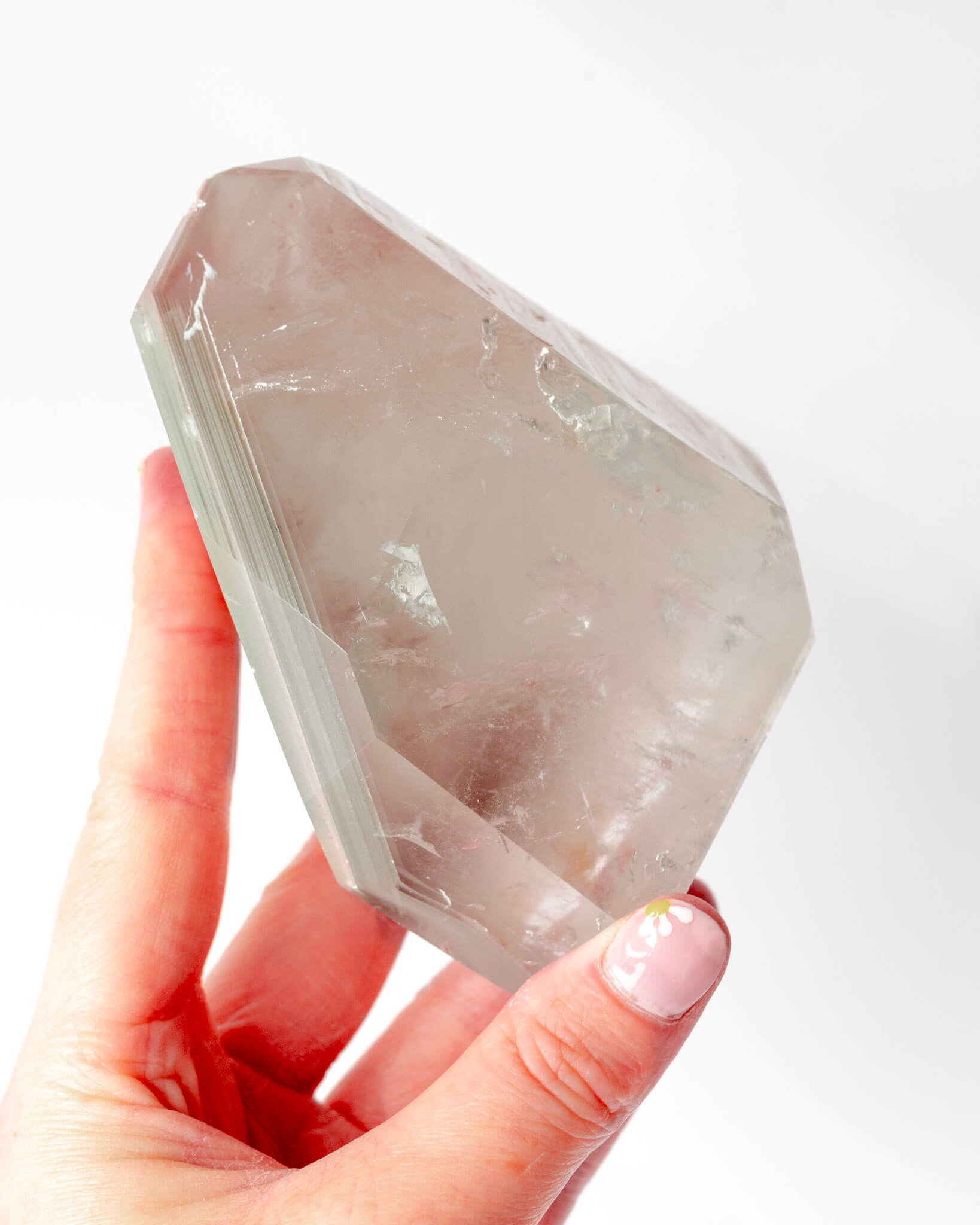 Hematite, Chlorite & Monazite Tower Healing Crystal