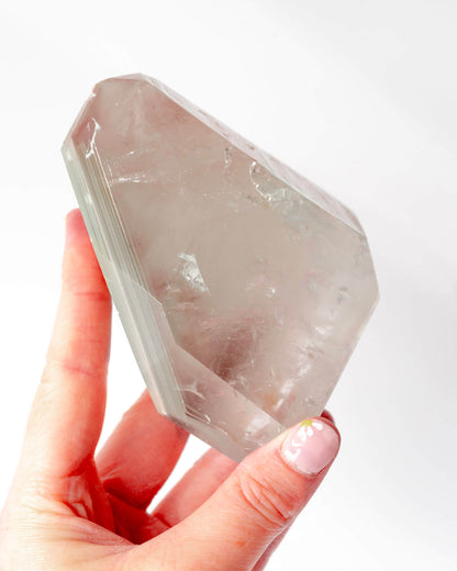 Hematite, Chlorite & Monazite Tower Healing Crystal