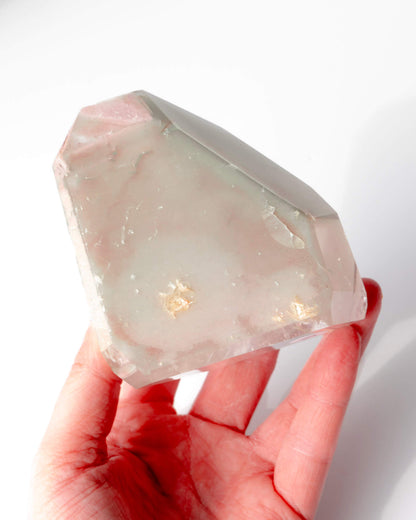 Hematite, Chlorite & Monazite Tower Healing Crystal