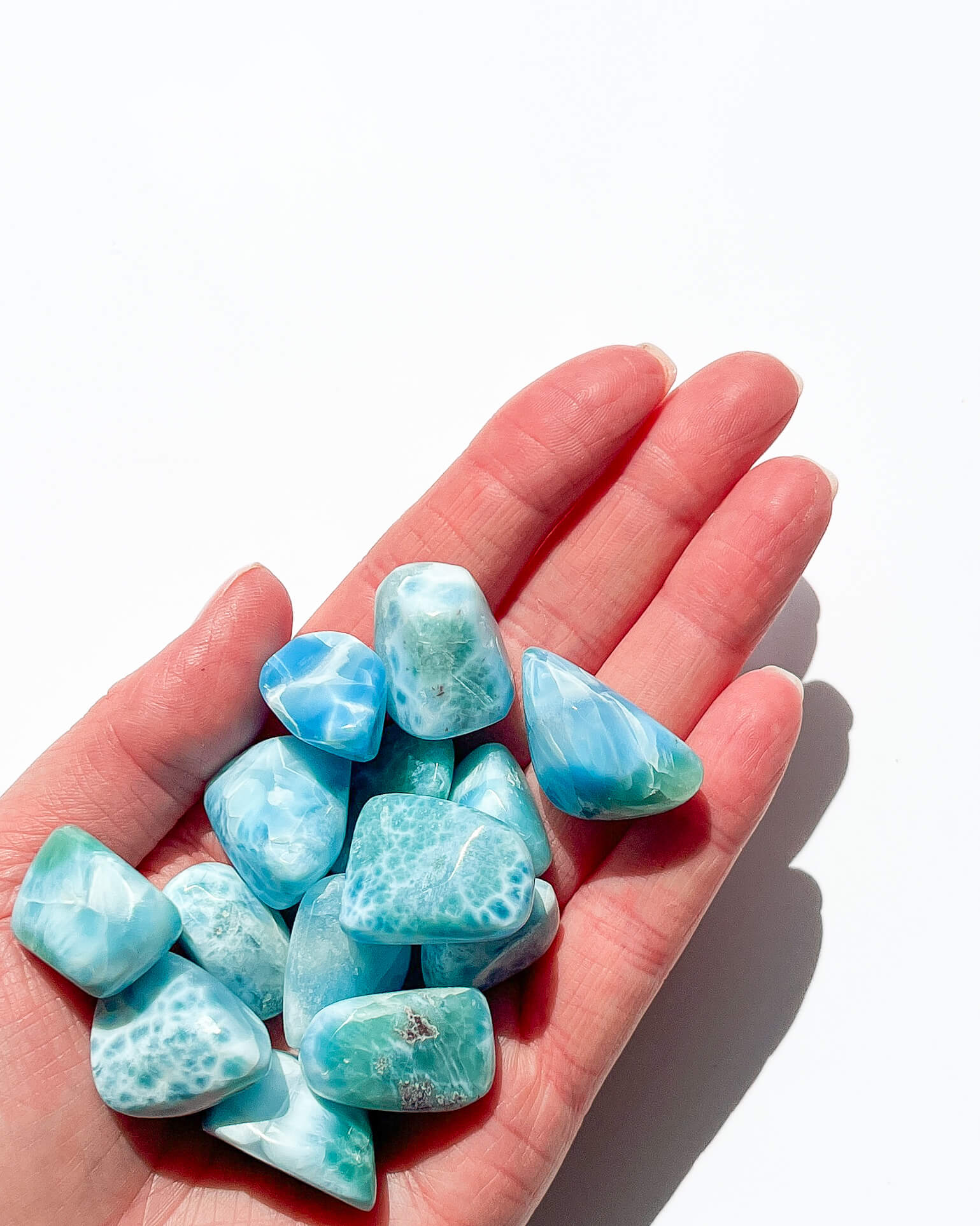 Larimar Tumble Stone Healing Crystal