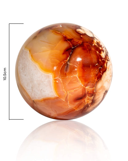 Carnelian Sphere - 134