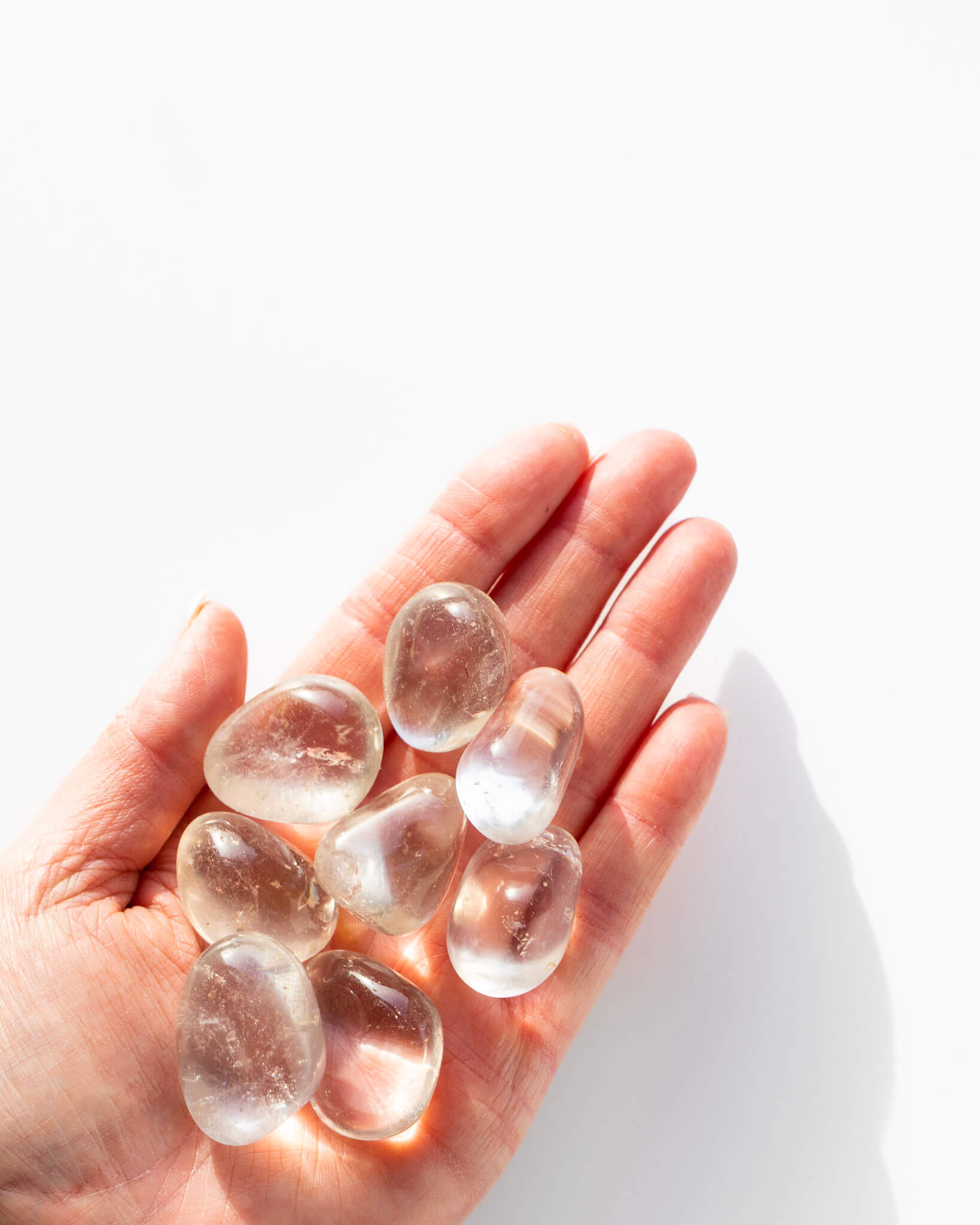 Clear Quartz Tumble Stone Healing Crystal