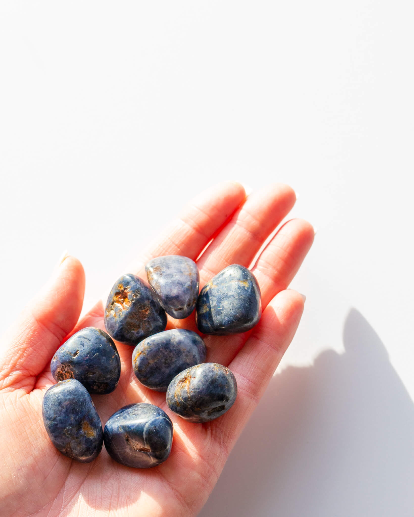 Sapphire Tumble Stone Healing Crystal