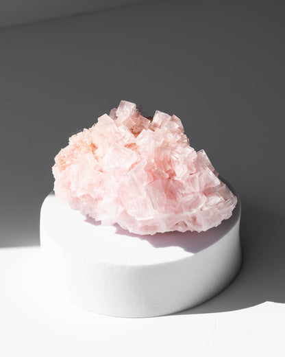 Pink Halite Cluster - 52A