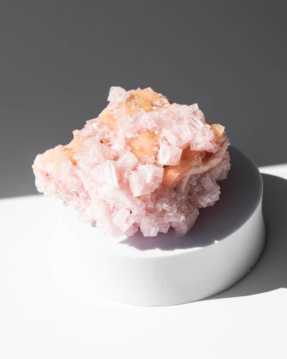 Pink Halite Cluster - 64
