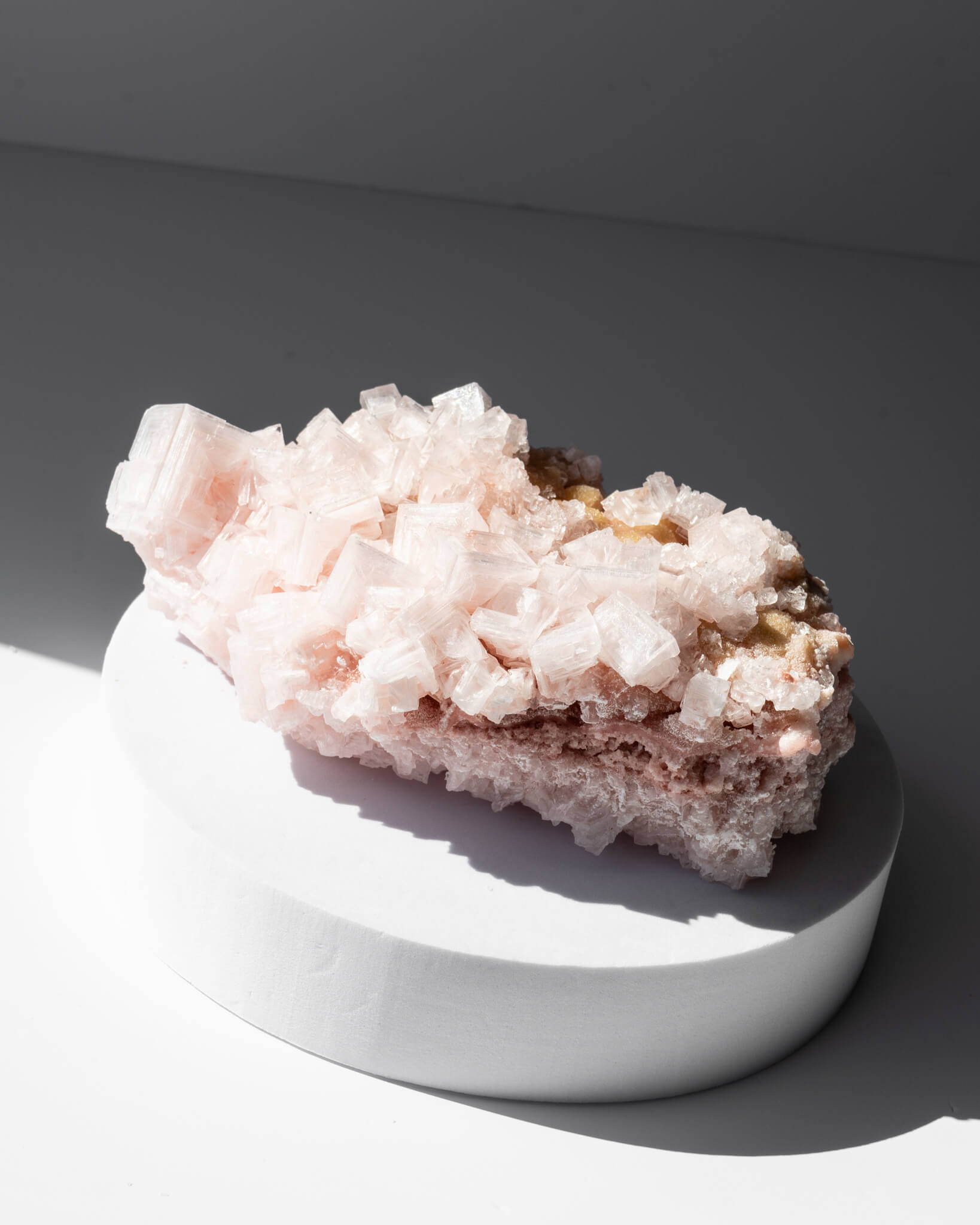 Pink Halite Cluster - 230