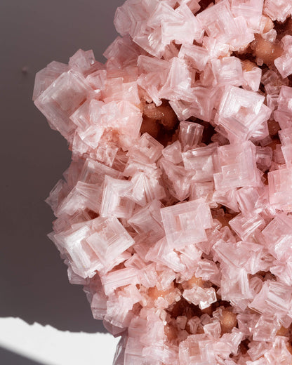 Pink Halite Cluster - 508