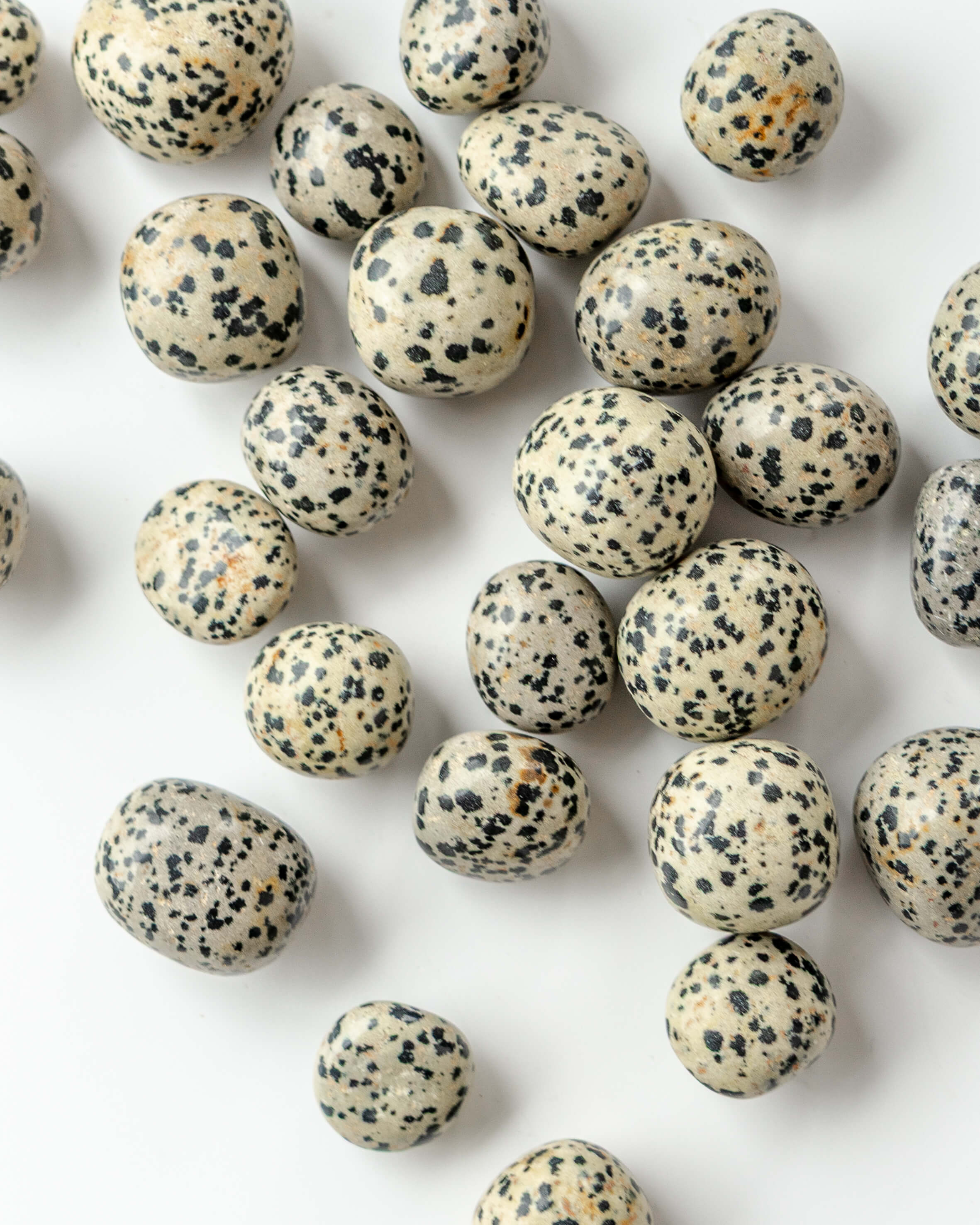 Dalmatian Jasper Crystal Tumble Stone