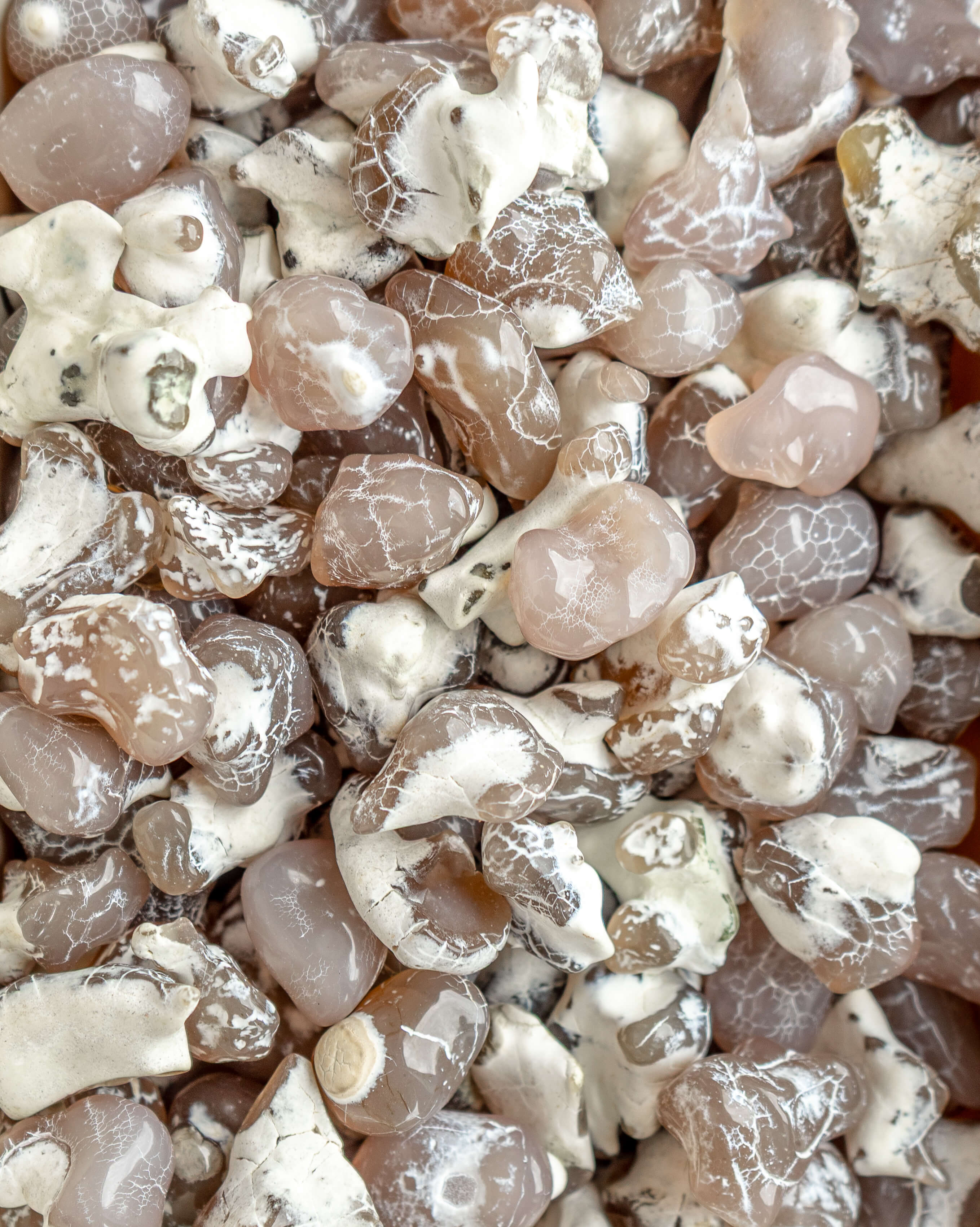 Snake Skin Agate Crystal Tumble Stone