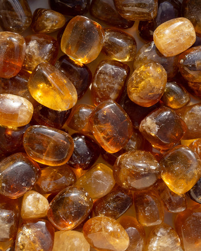 Honey Calcite Tumble Stone