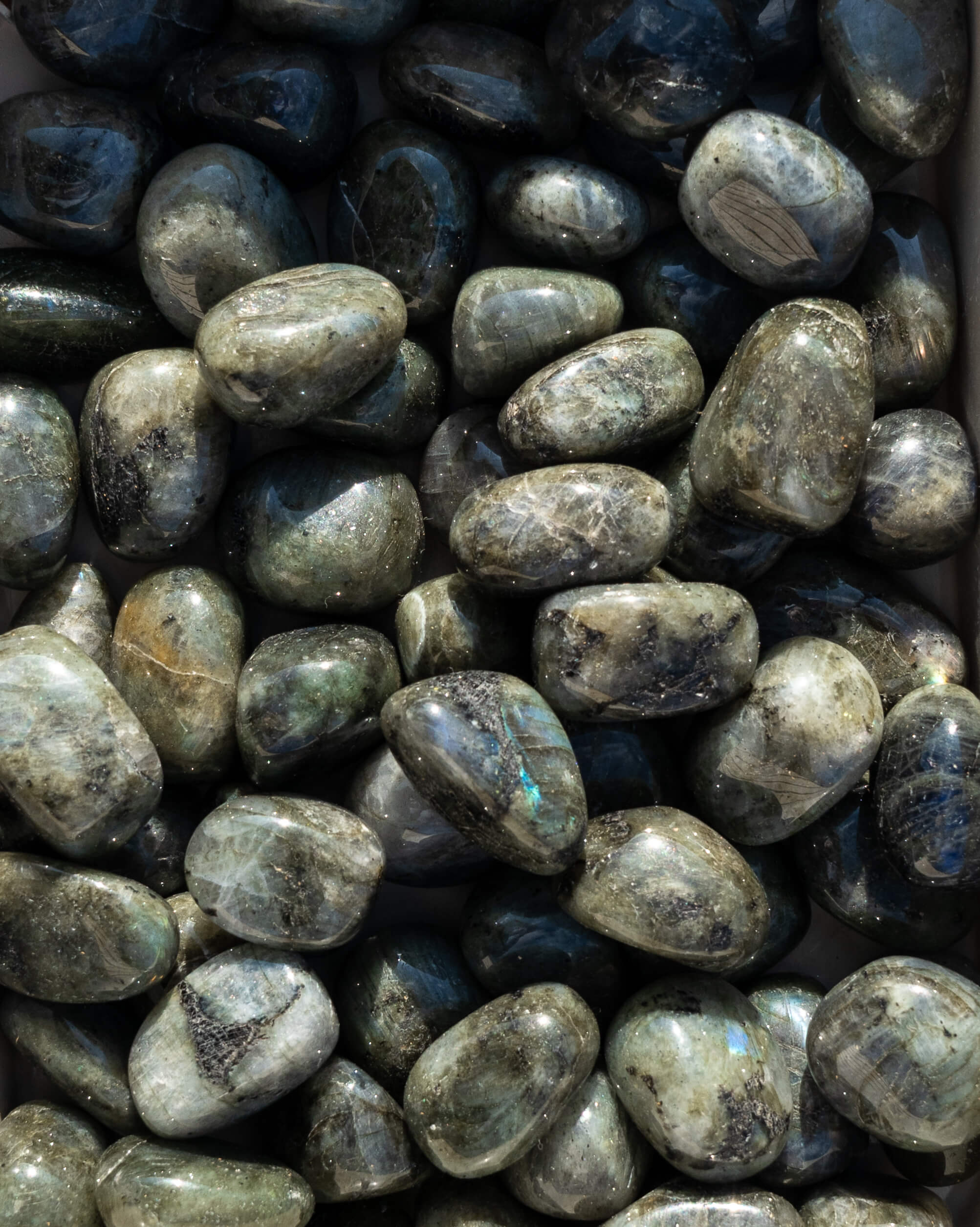 Labradorite Crystal Tumble Stone