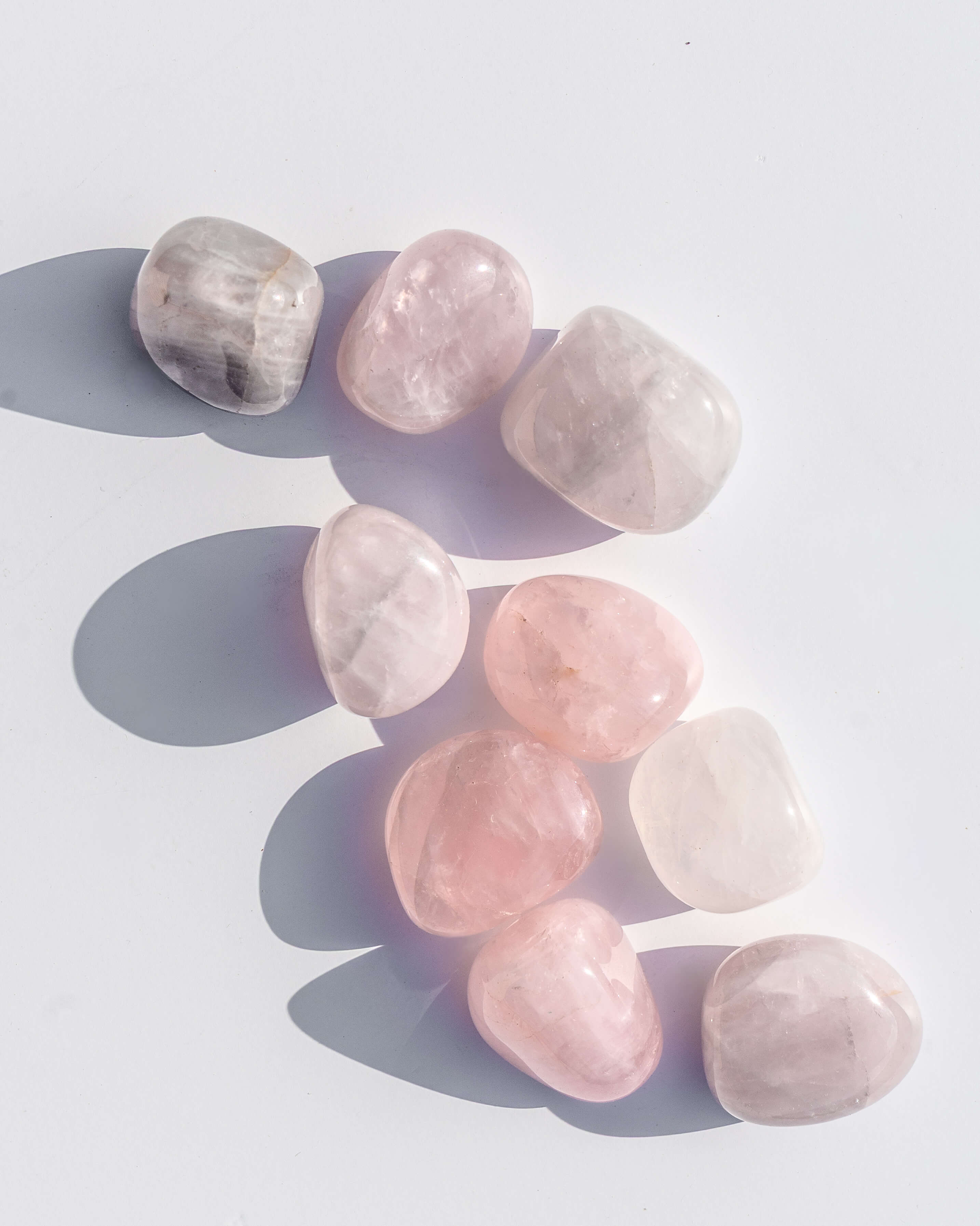 Luna Rose Crystal Tumble Stone