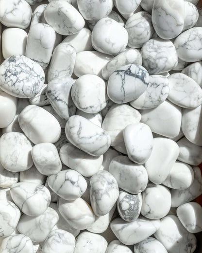 White Howlite Tumble Stone