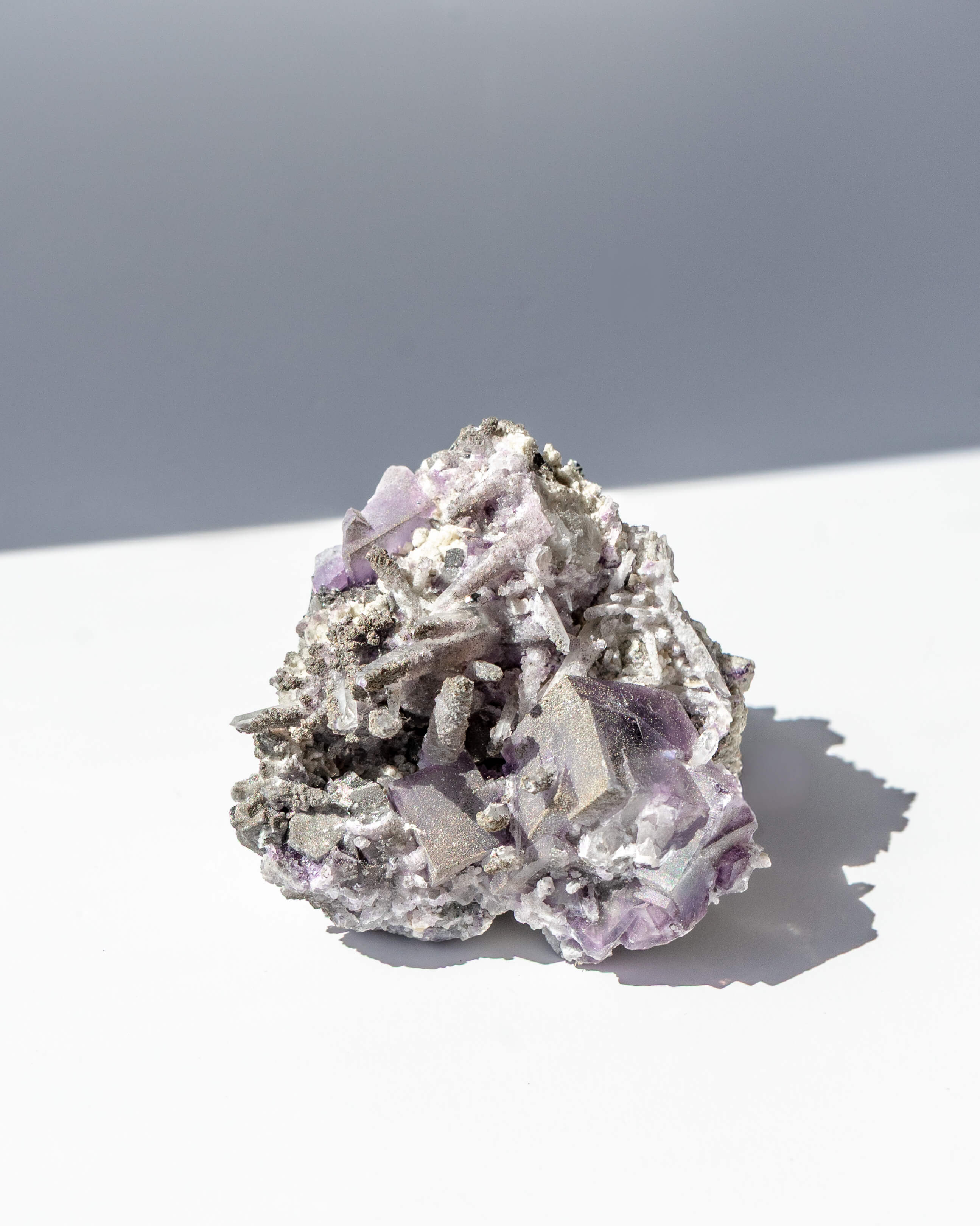 Matcha Quartz With Fluorite - 70