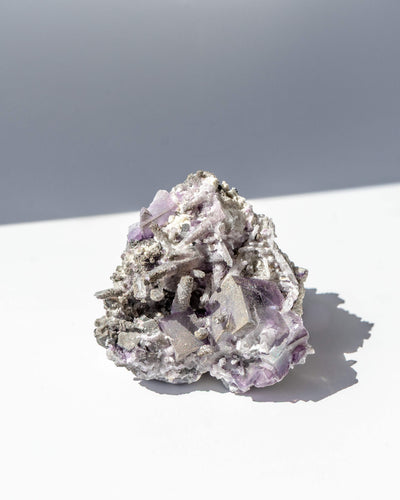 Matcha Quartz With Fluorite - 70