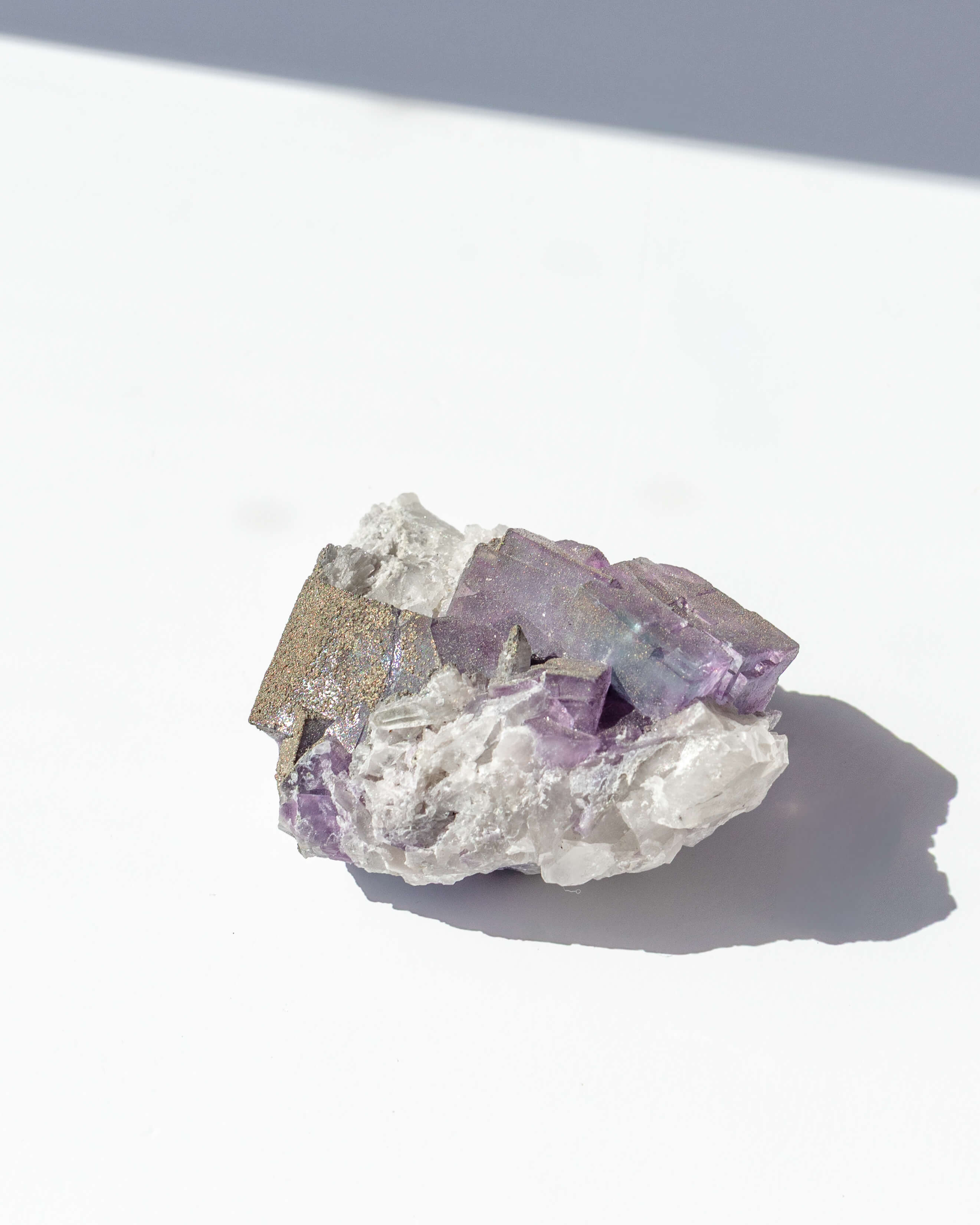 Matcha Quartz With Fluorite - 42