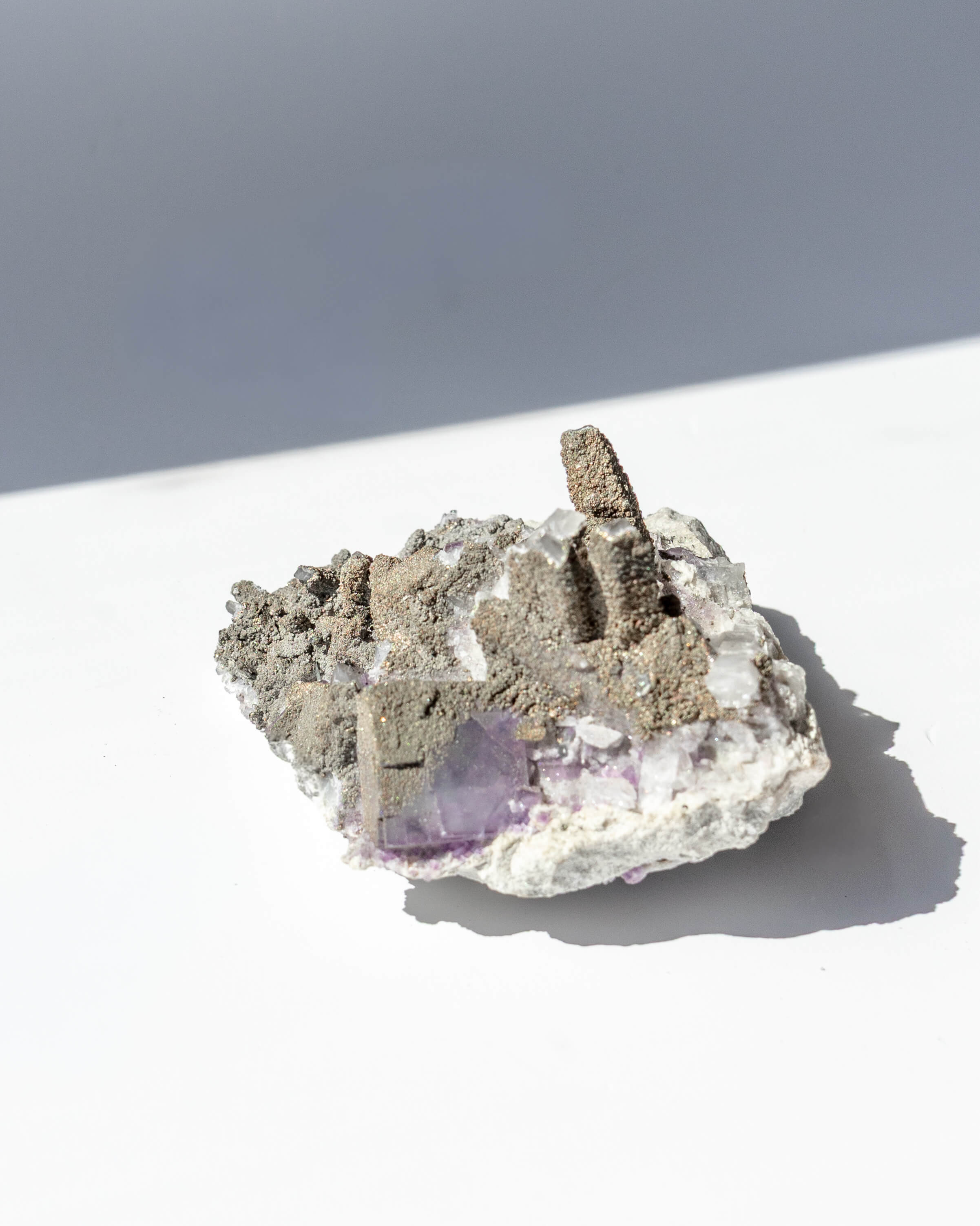 Matcha Quartz With Fluorite - 75