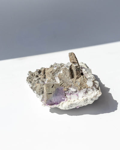 Matcha Quartz With Fluorite - 75