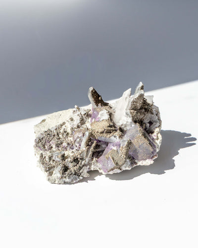Matcha Quartz With Fluorite - 75