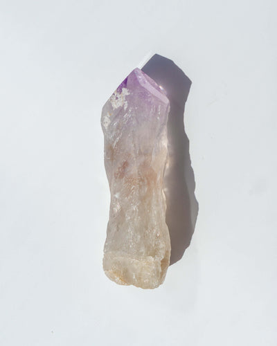 UV Reactive Phantom Powellite Amethyst Crystal Root - 53