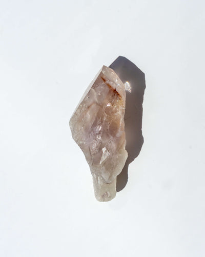 UV Reactive Phantom Powellite Amethyst Crystal Root - 45