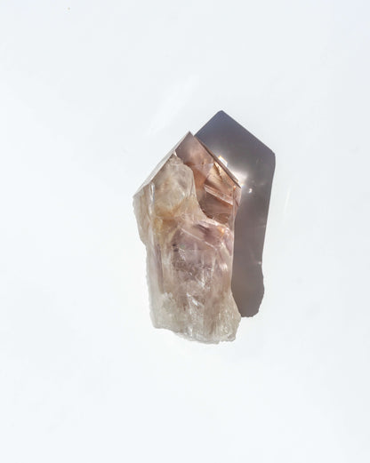 UV Reactive Phantom Powellite Amethyst Crystal Root - 67