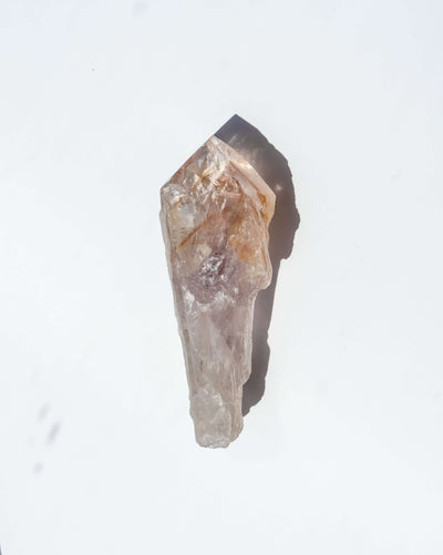 UV Reactive Phantom Powellite Amethyst Crystal Root - 55