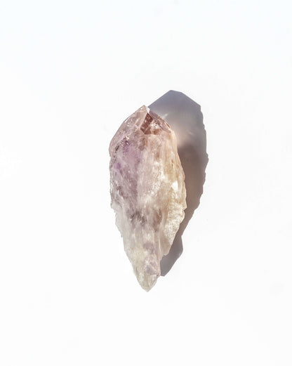 UV Reactive Phantom Powellite Amethyst Crystal Root - 34