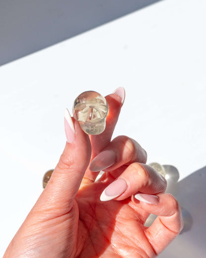 Citrine Mini Crystal Skull