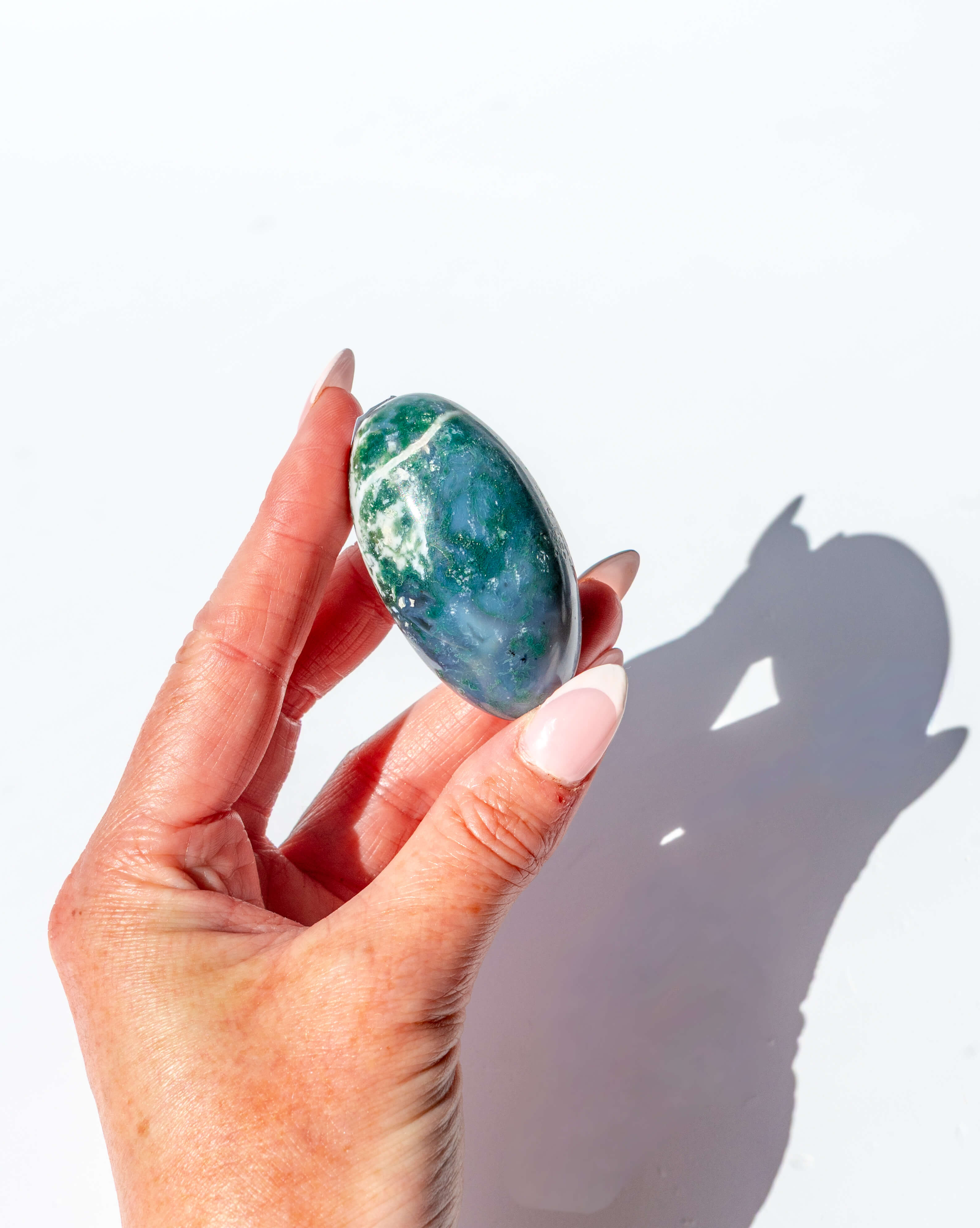 Moss Agate Shiva - 21