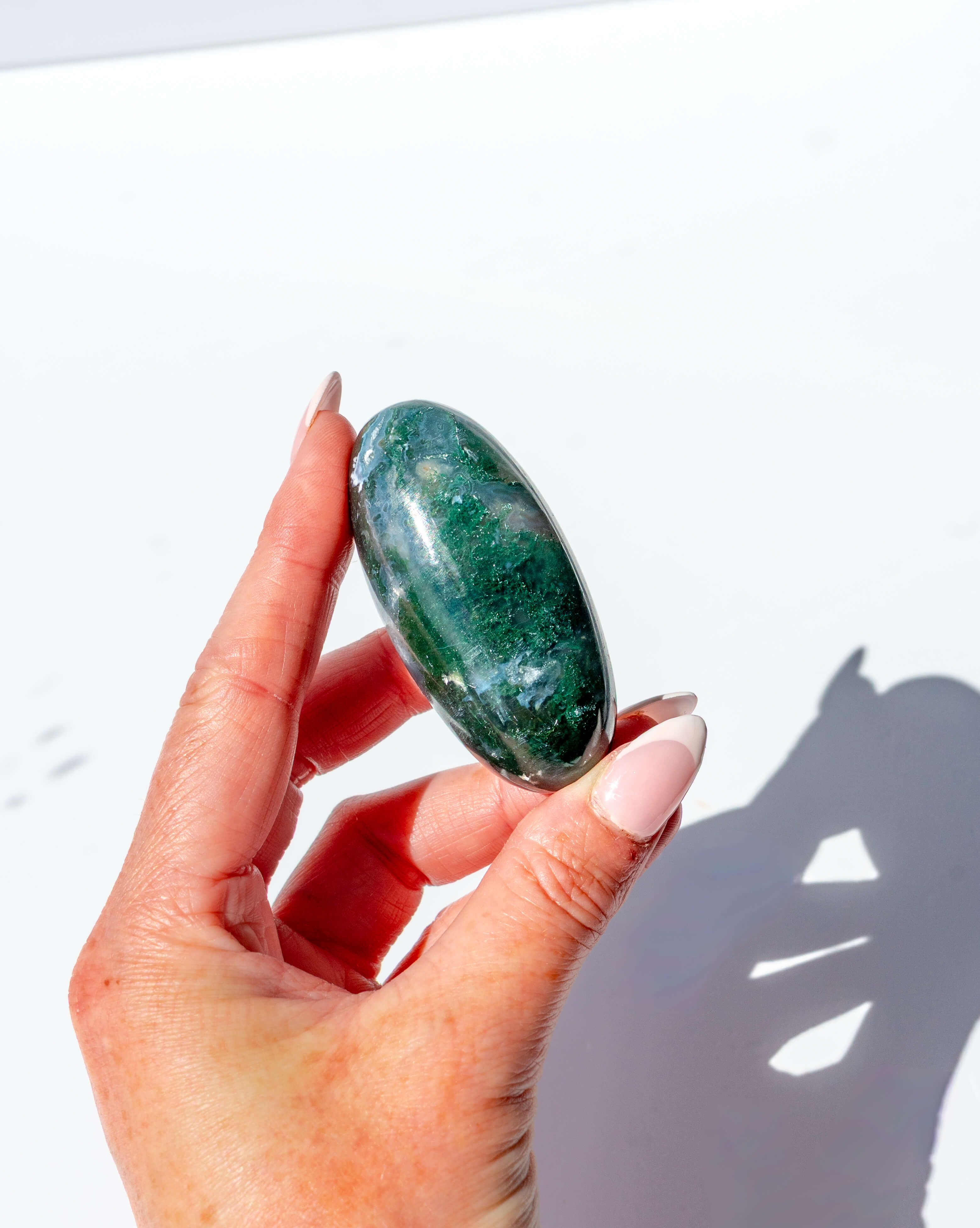 Moss Agate Shiva - 26