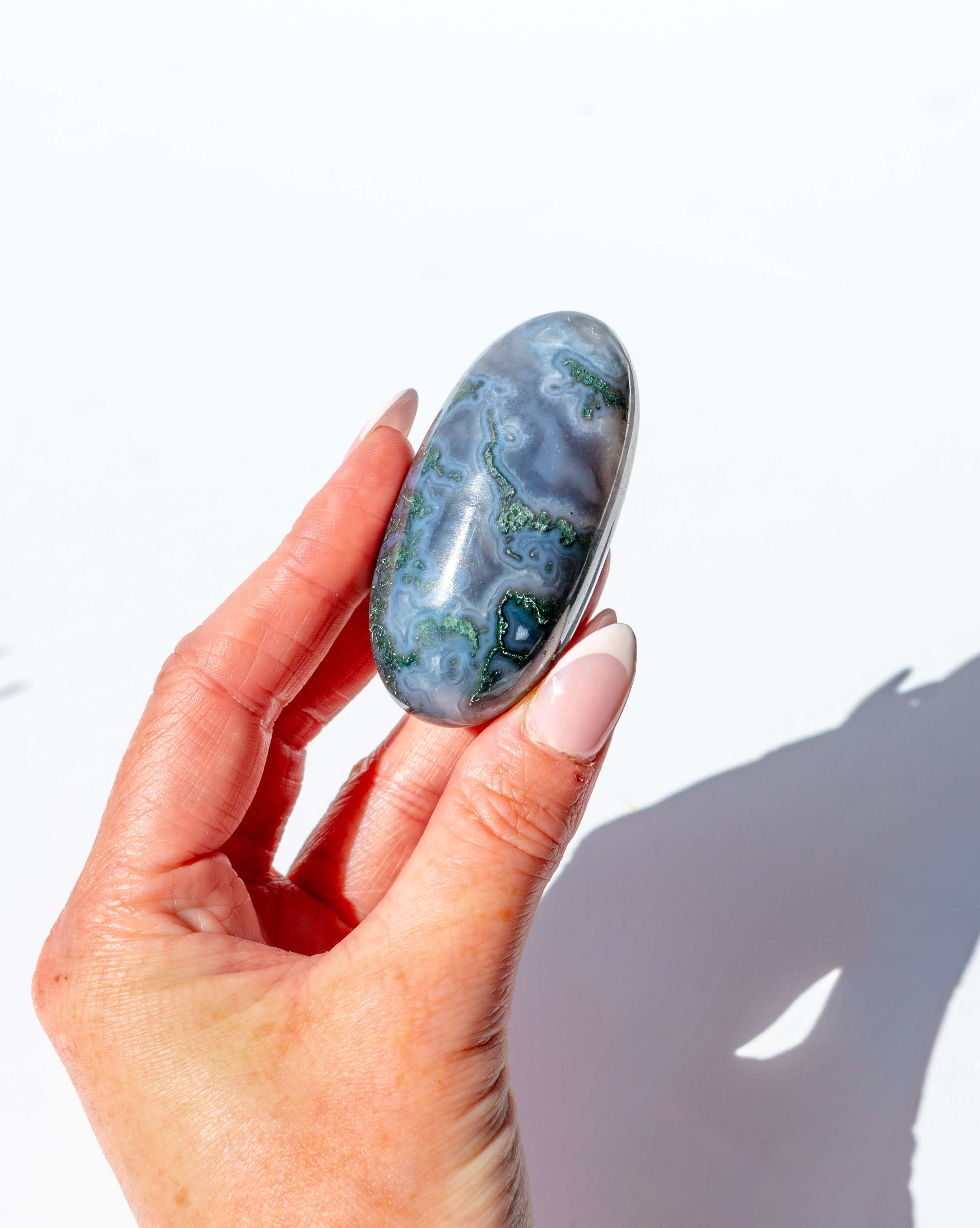 Moss Agate Shiva - 31