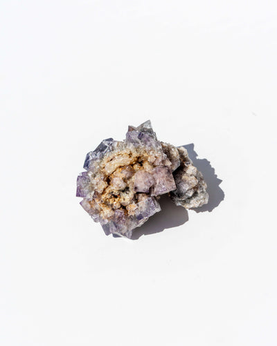 UK Fluorite Purple Rain Pocket Lady Annabella Mine - 59Q