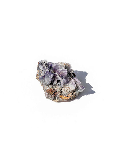 UK Fluorite Purple Rain Pocket Lady Annabella Mine - 56Q