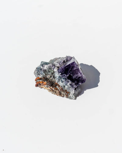 UK Fluorite Purple Rain Pocket Lady Annabella Mine - 48Q