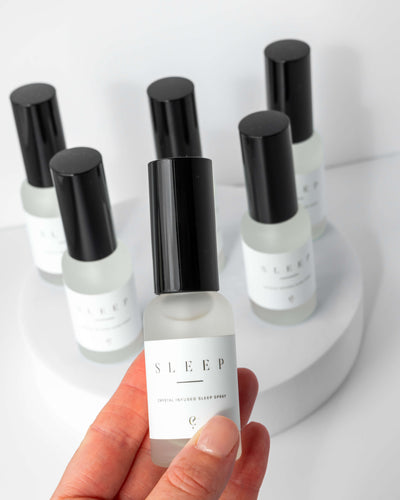 Sleep. Lavender Essential Oil Sleep Spray Healing Crystal