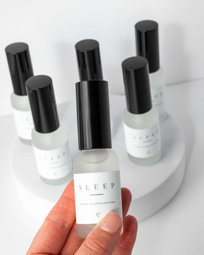 Sleep. Lavender Essential Oil Sleep Spray Healing Crystal