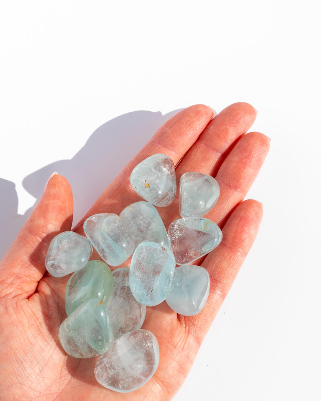 Blue Topaz Tumble Stone Healing Crystal