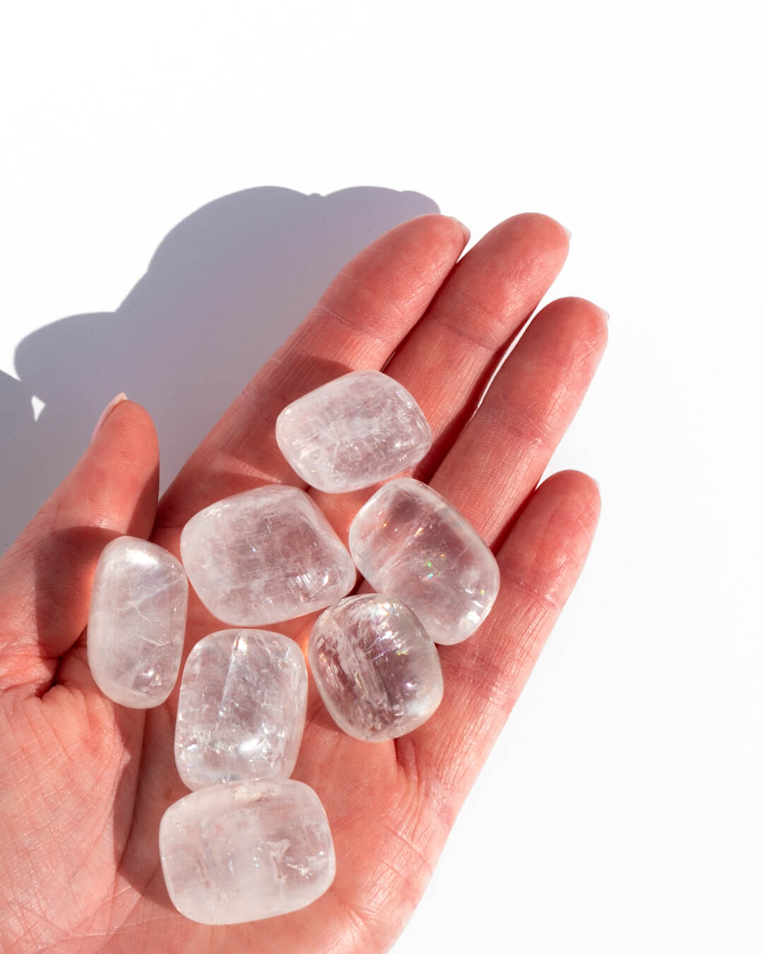 Optical Calcite Tumble Stone Healing Crystal