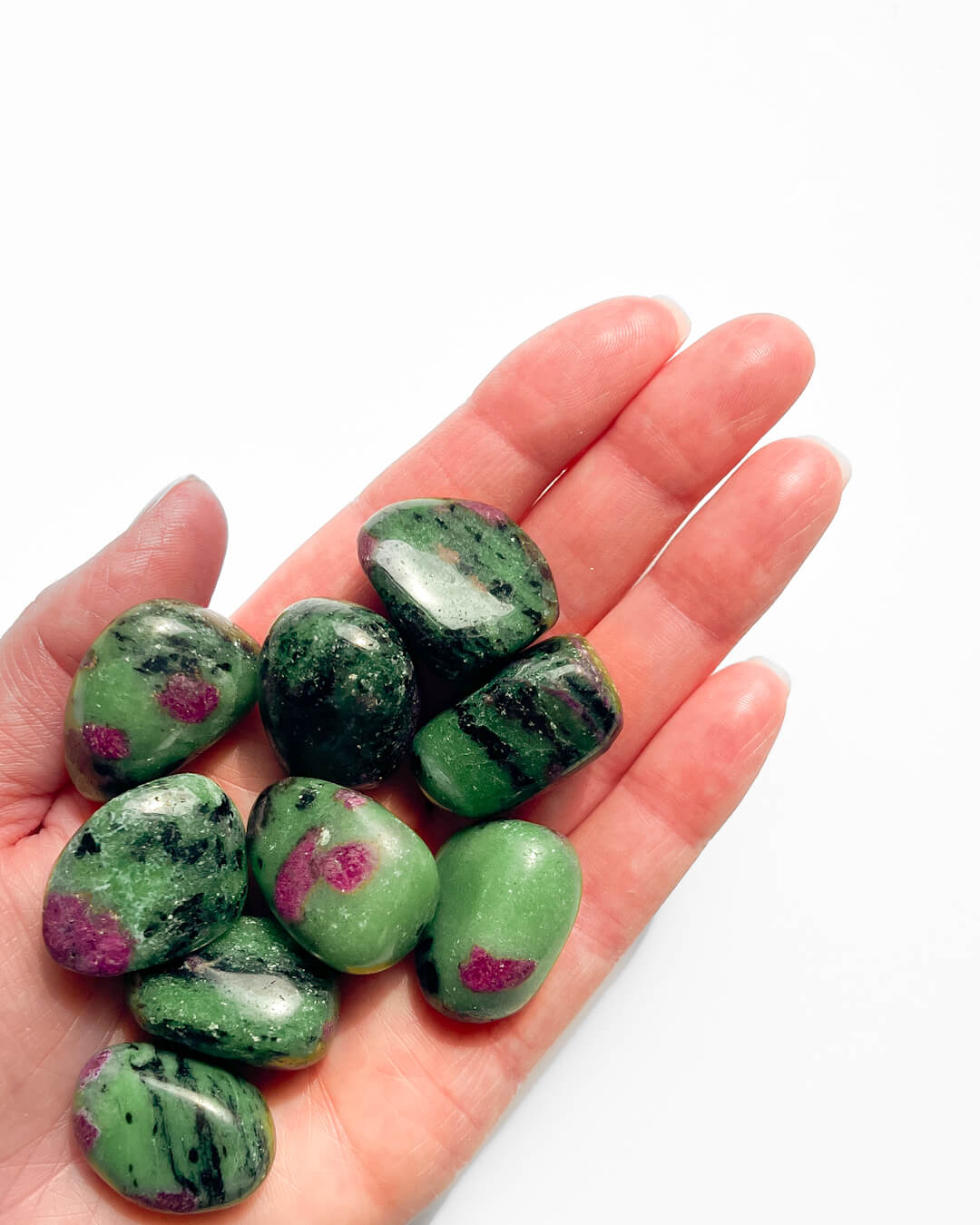 Ruby & Zoisite Tumble Stone Healing Crystal