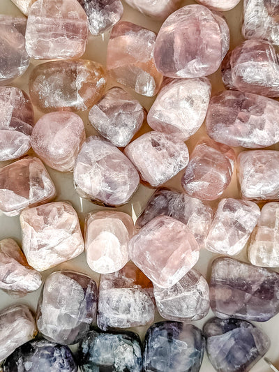 Fluorite Mica Tumble Stone